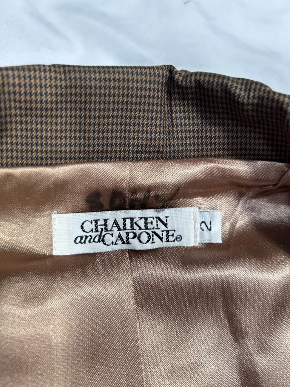Vintage Chaiken and Capone Tailored Minimalist Car Coat - Picture 6 of 10